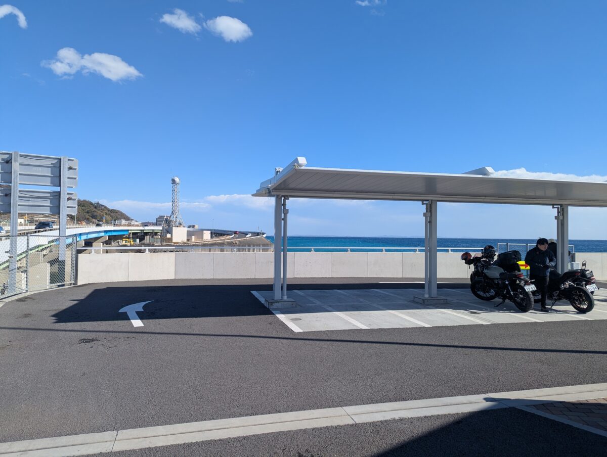 Nishi-Shonan Bypass ocean view