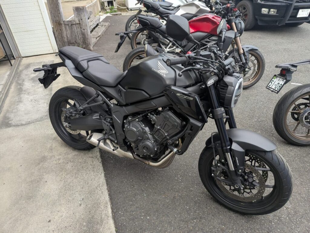 CB650R　レンタルバイク　ホンダ　ツーリング